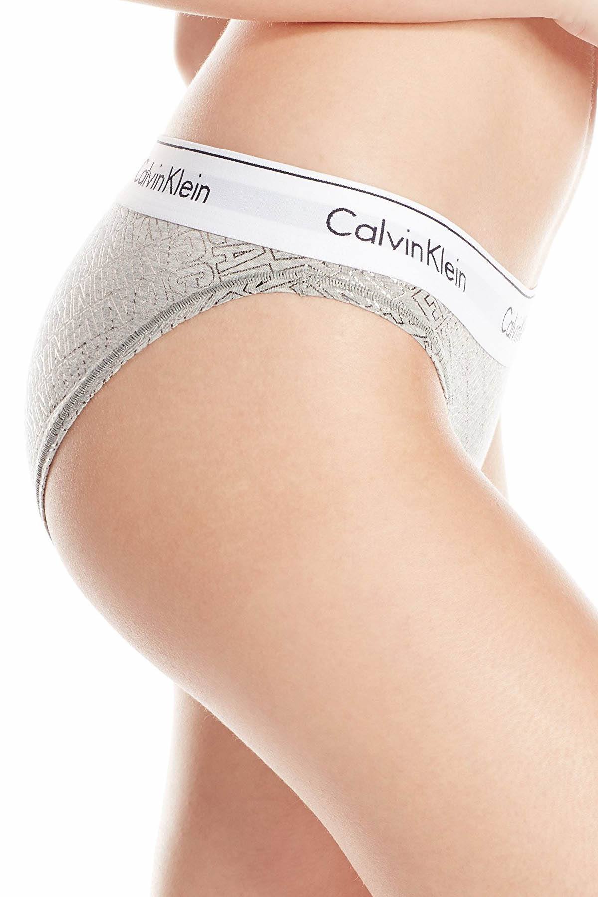 Calvin Klein Black Logo Modern Bralette, Bikini & Hair Tie Set – CheapUndies