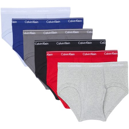 Calvin Klein Mens Cotton Classics 6-Pack Briefs