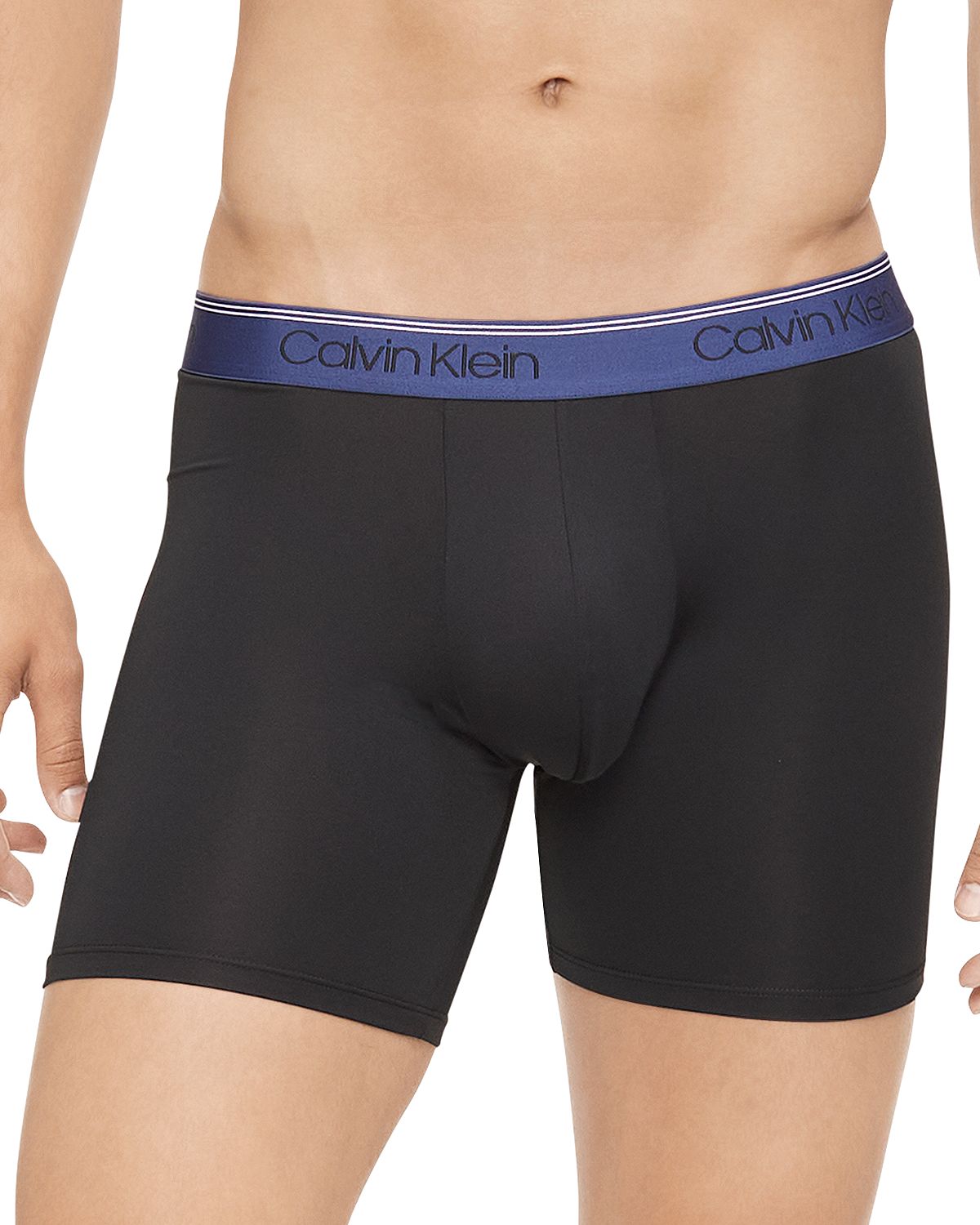 Calvin Klein Microfiber Stretch Boxer Briefs Pack Of 4 Black Multi