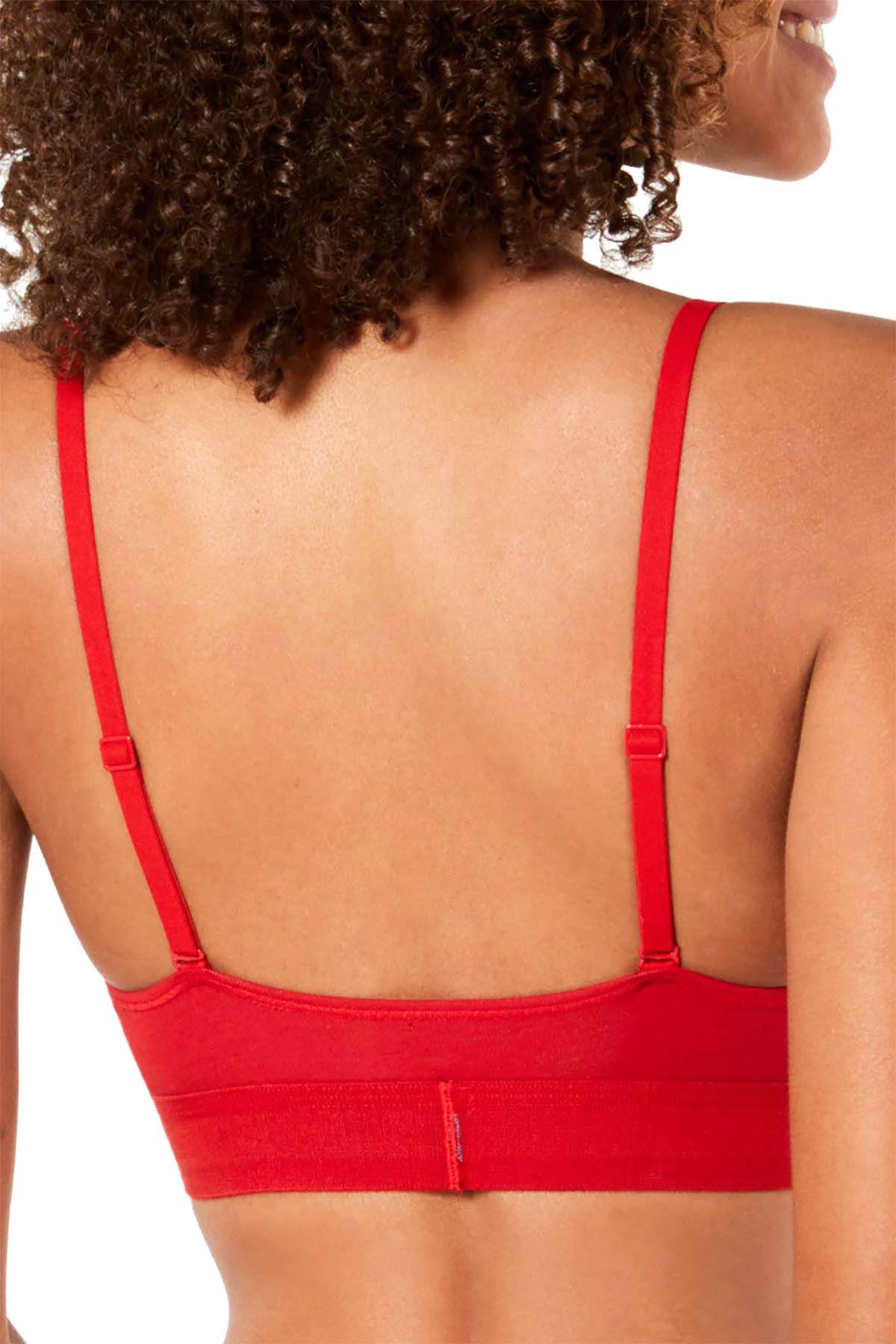 Calvin Klein - Unlined Triangle Red