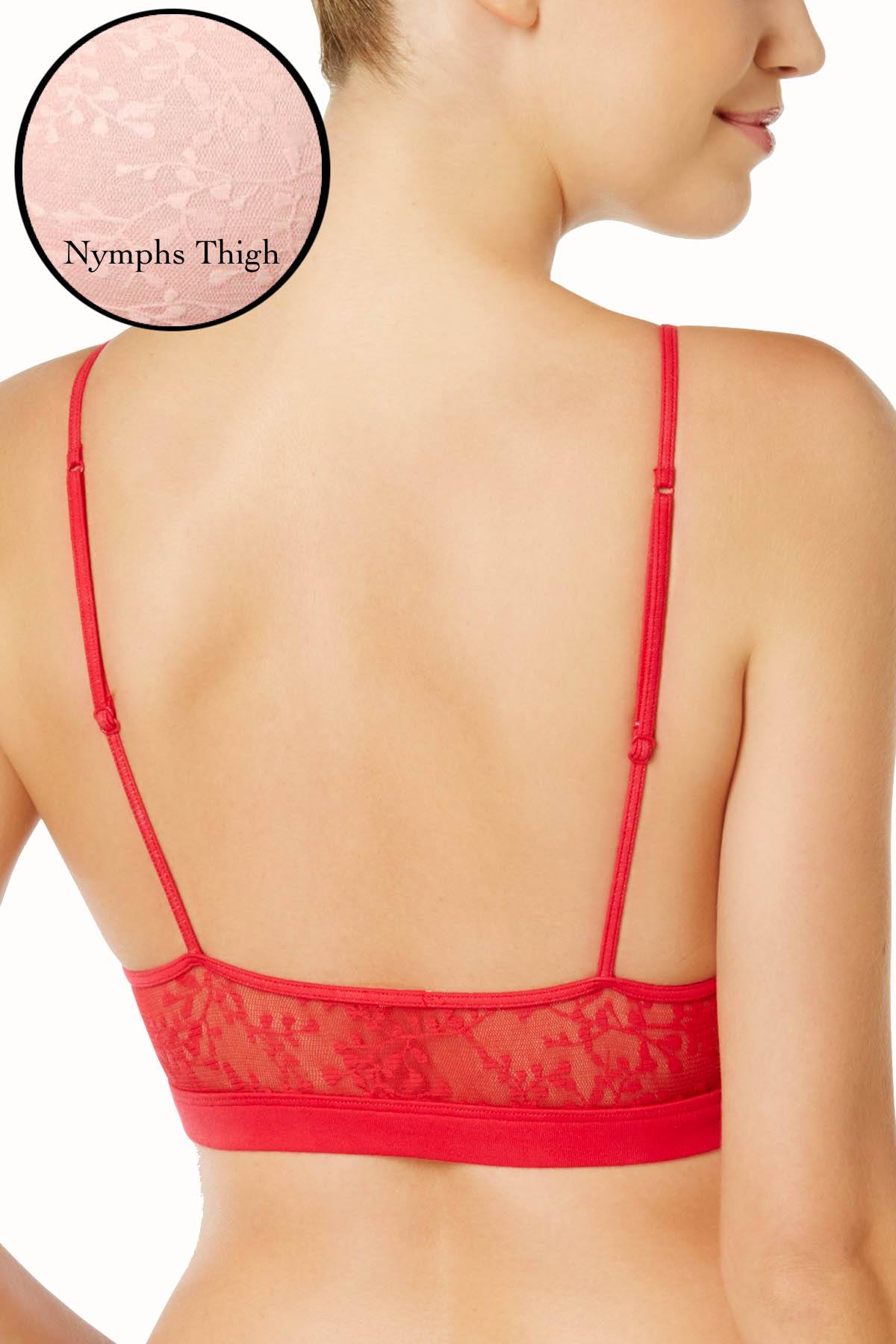 Calvin Klein Nymphs-Thigh Exclusive Bare Lace Bralette – CheapUndies