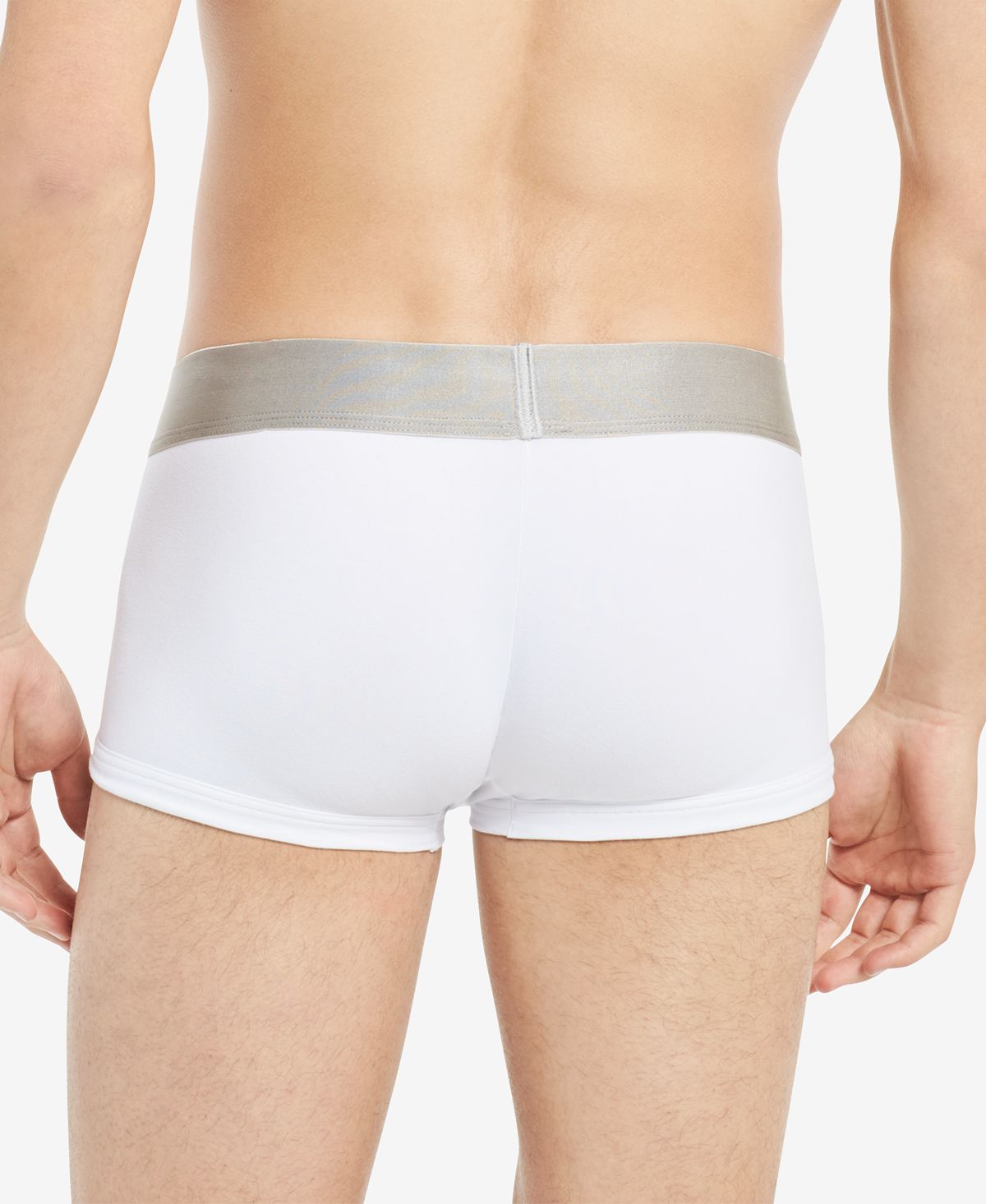 Calvin Klein Steel 3-pk. Micro Low-rise Trunks White