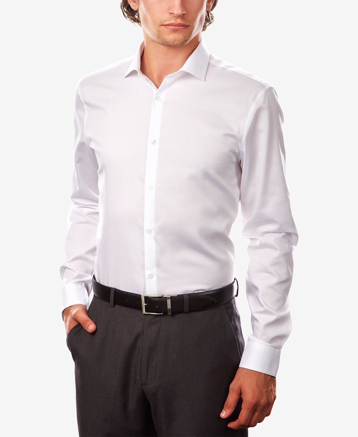 Calvin klein extreme slim on sale fit performance non iron