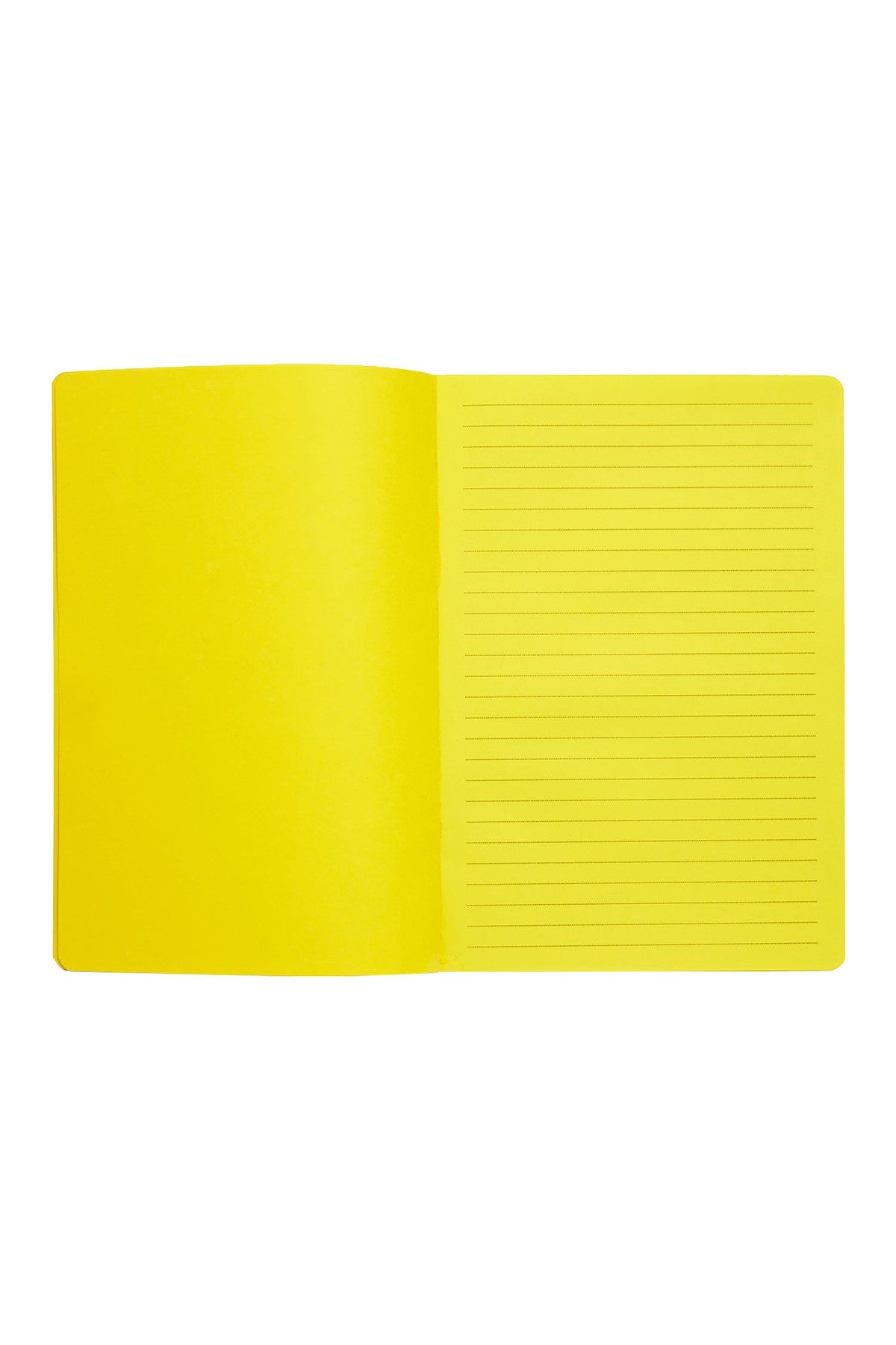 Campo Marzio Ocean-Blue/Yellow Pebbled Faux-Leather Journal