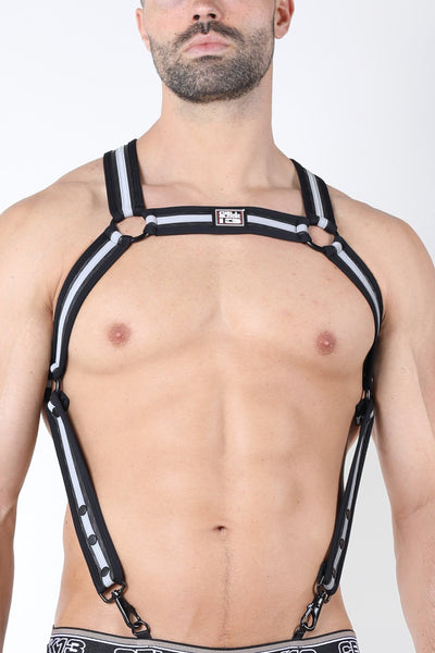 CellBlock 13 Black Rogue X Neoprene Reflective Harness