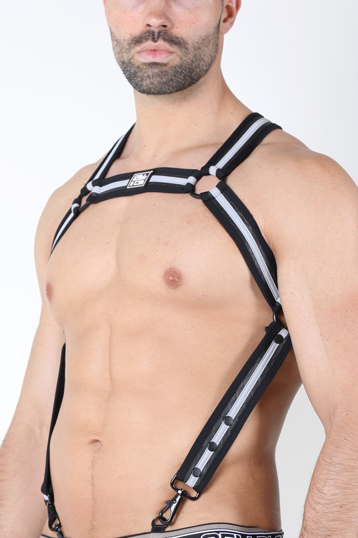 CellBlock 13 Black Rogue X Neoprene Reflective Harness