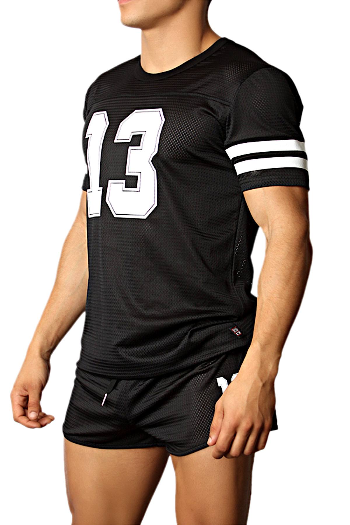 CellBlock 13 Black Tailback Jersey Top