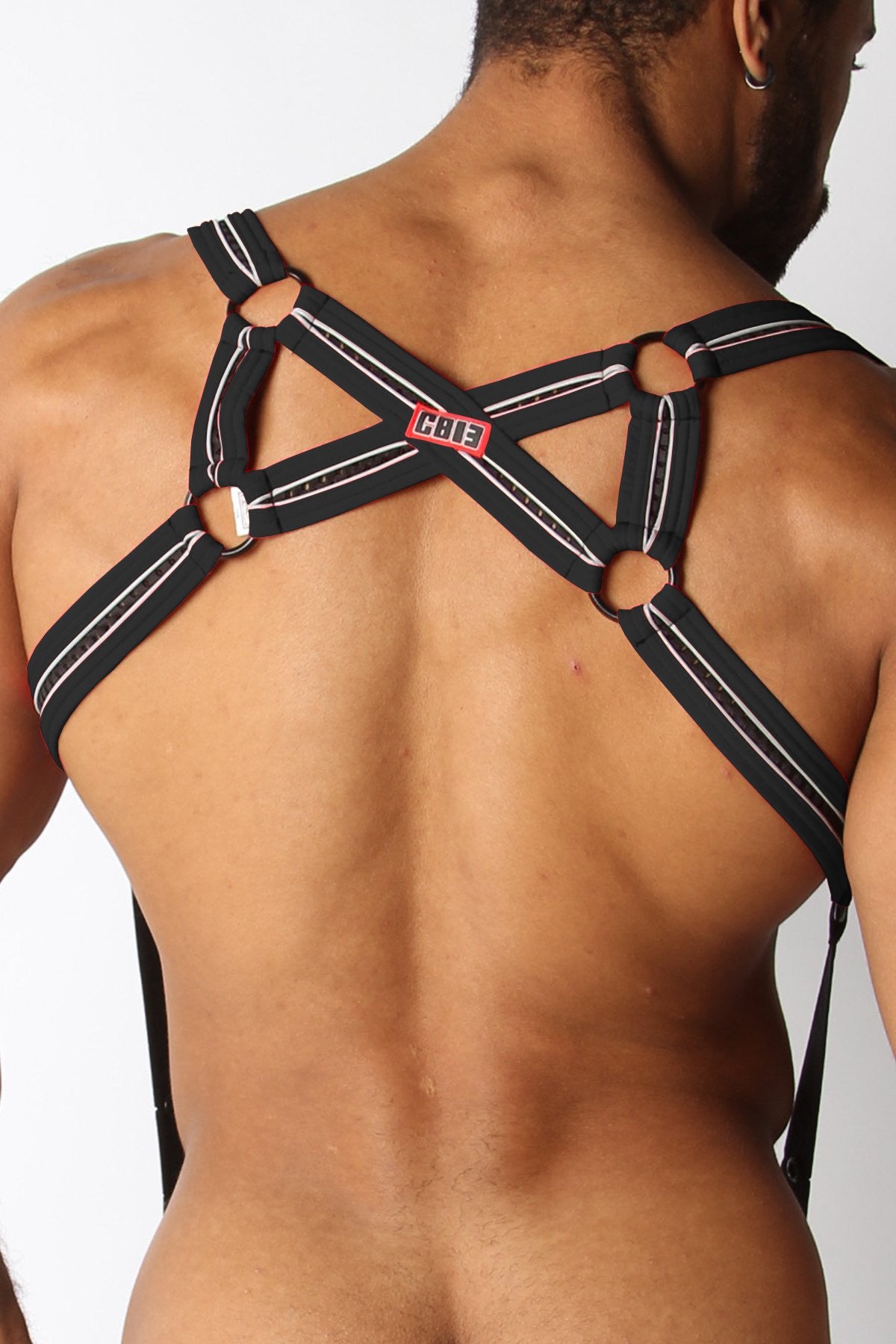 CellBlock 13 Black X-Back Mesh Harness