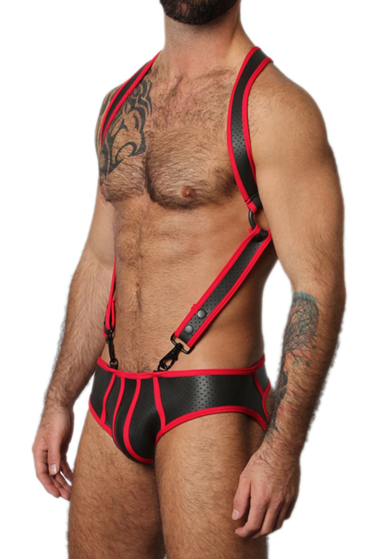 CellBlock 13 Red Gunner Neoprene Harness