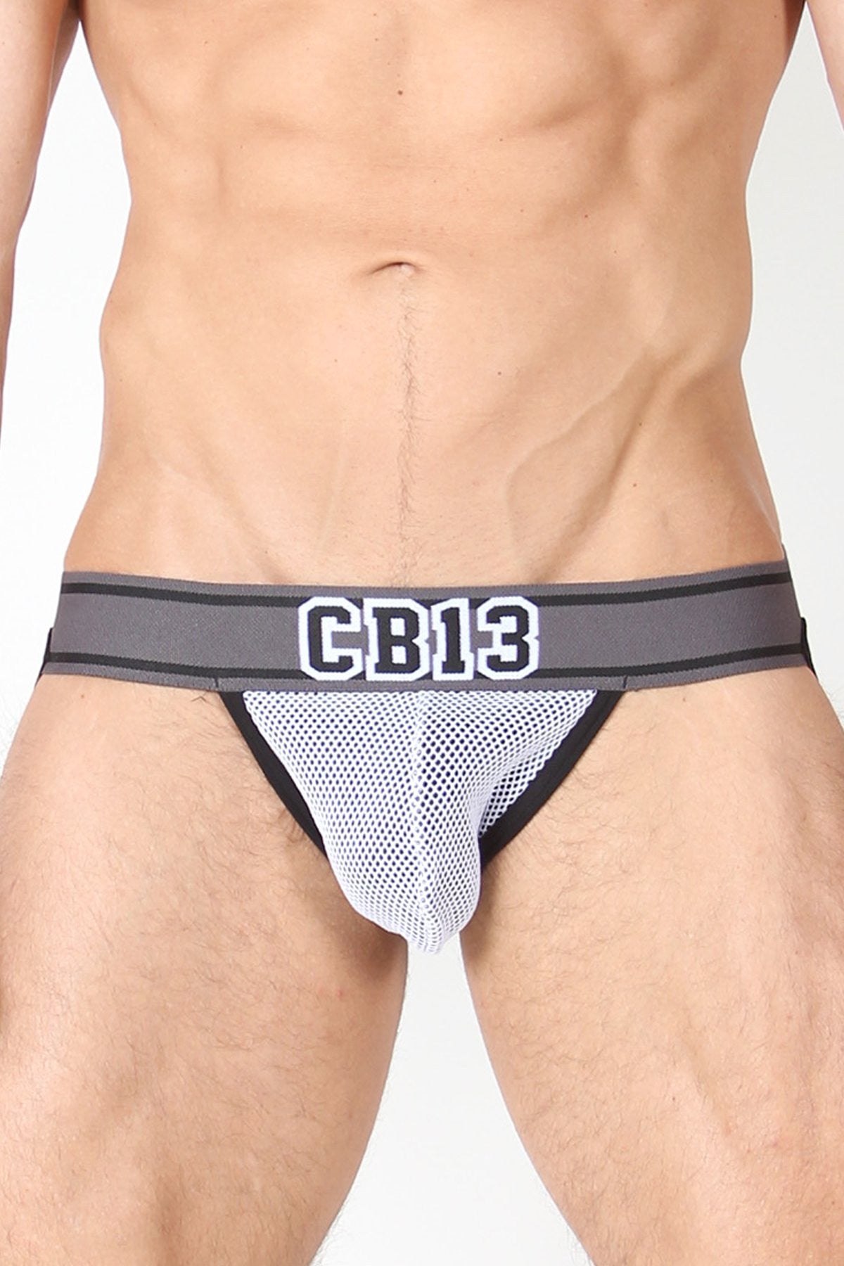 CellBlock 13 White Halfback Jockstrap