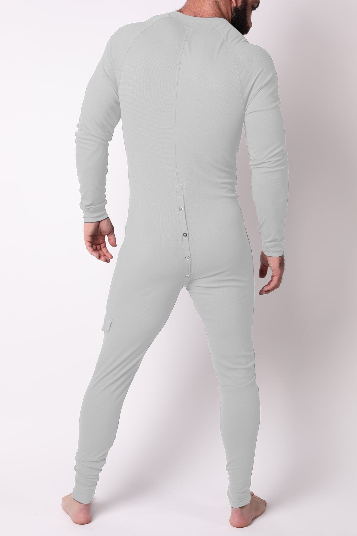 CellBlock 13 White Snap Up Union Suit