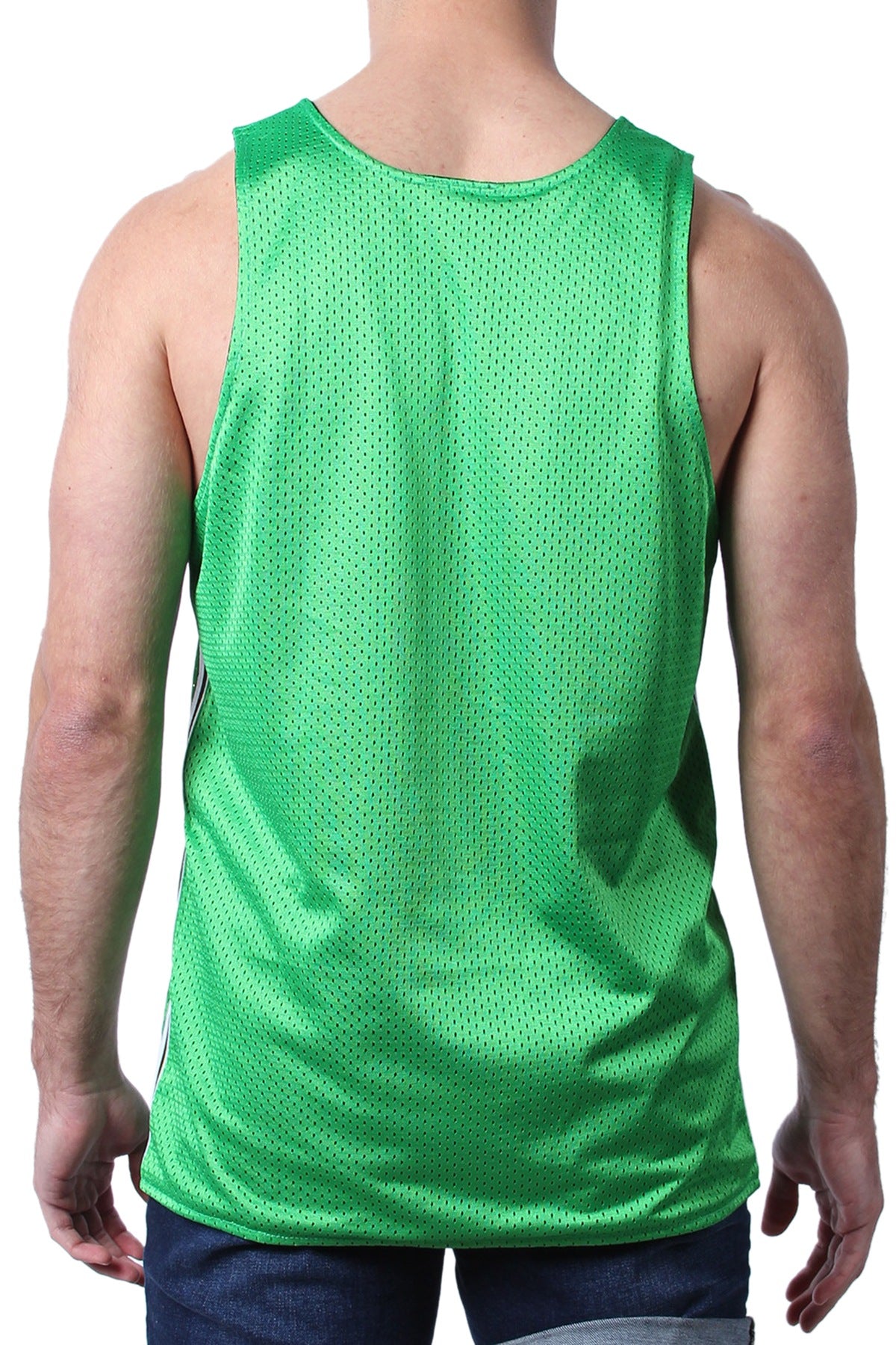 Cellblock 13 Green Crossover Reversible Mesh Tank Top