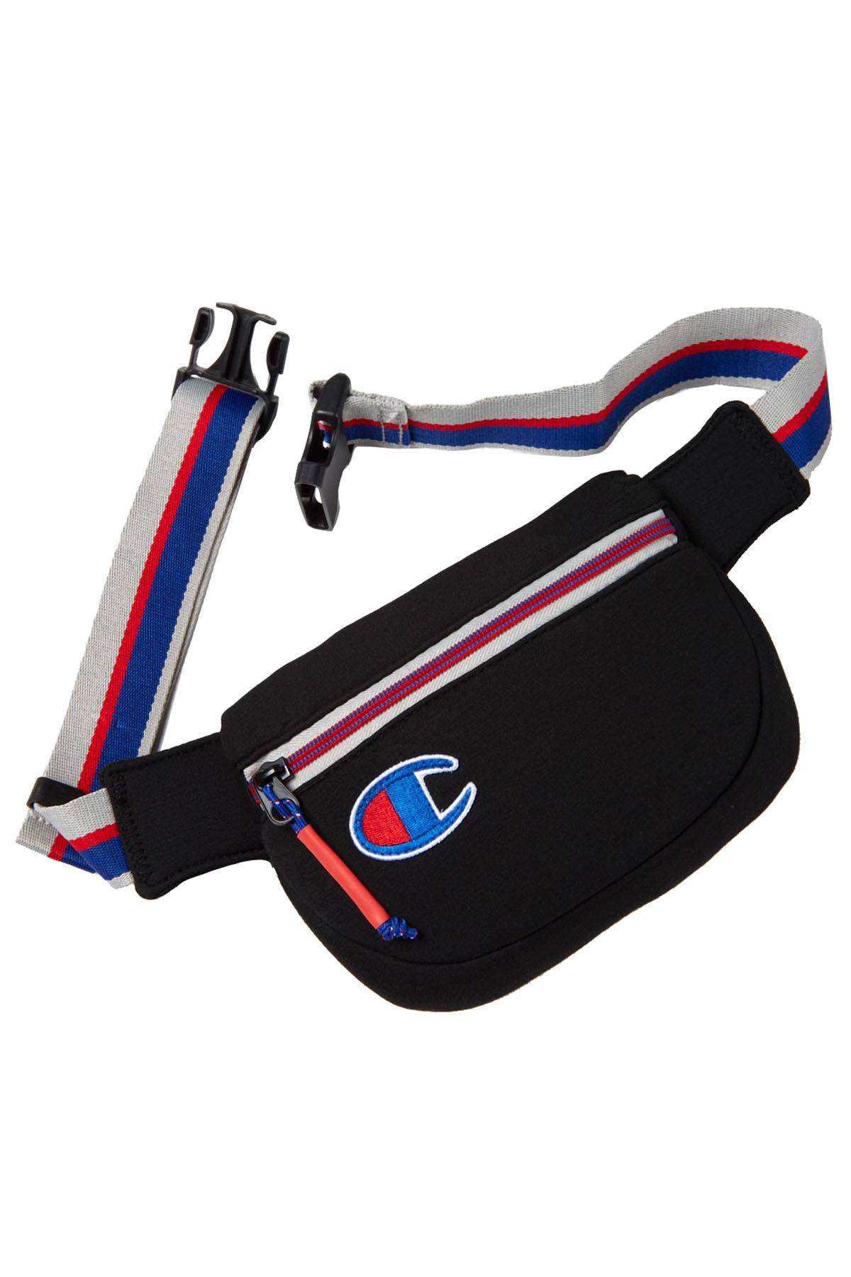 Champion Black Unisex Attribute Waistbag