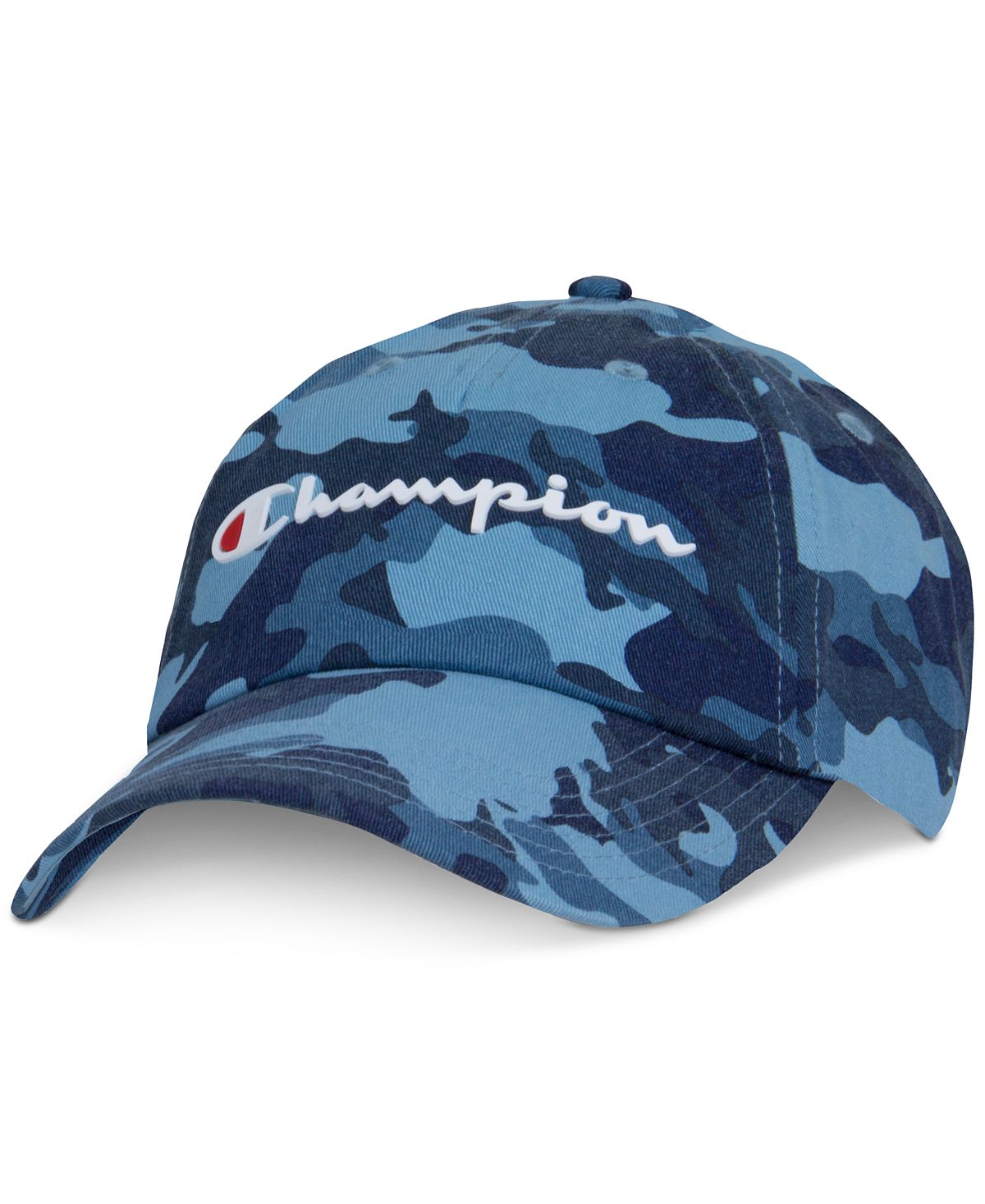 Champion Camo Logo Hat Blue Camo