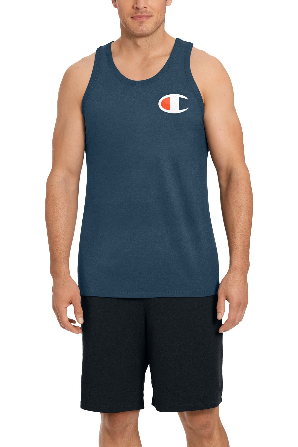 Champion Juniper Blue Ringer Tank Top – CheapUndies