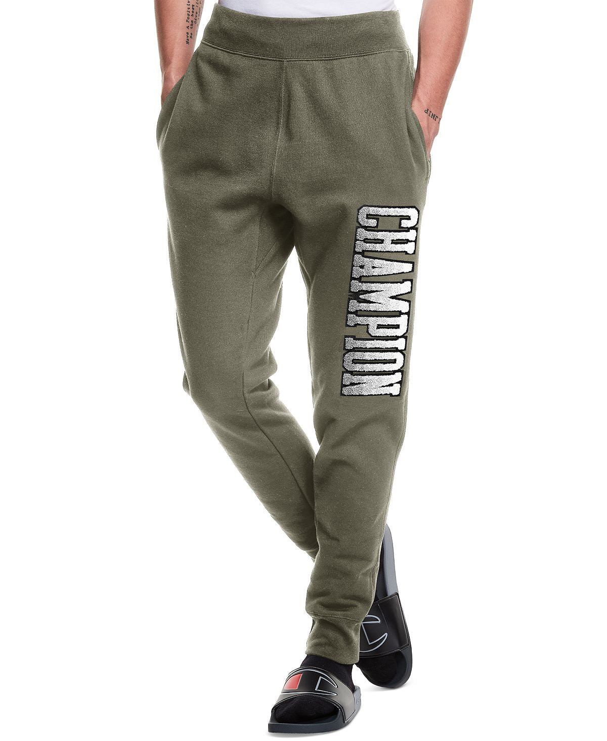 Champion Reverse Weave Jogger Pants Cargo Olive – CheapUndies