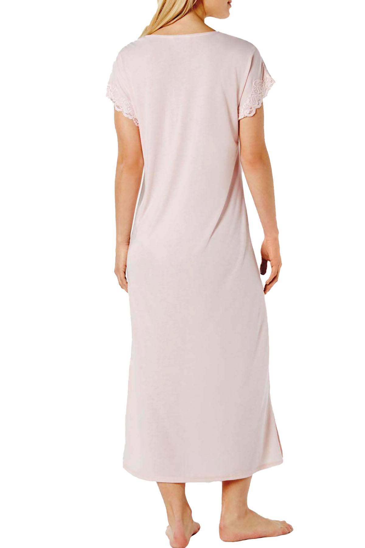 Charter Club Lace Trimmed Soft Modal Knit Nightgown in Potpourri