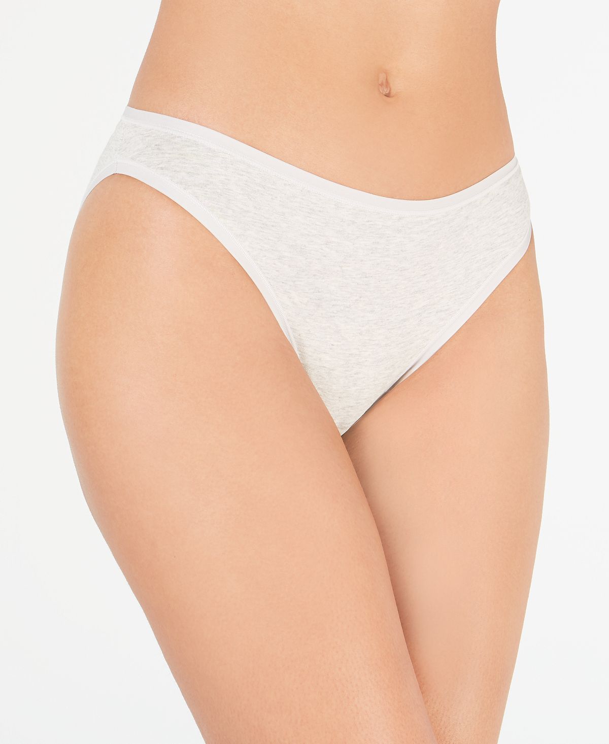 Charter Club Supima Cotton Bikini Underwear Dove Grey