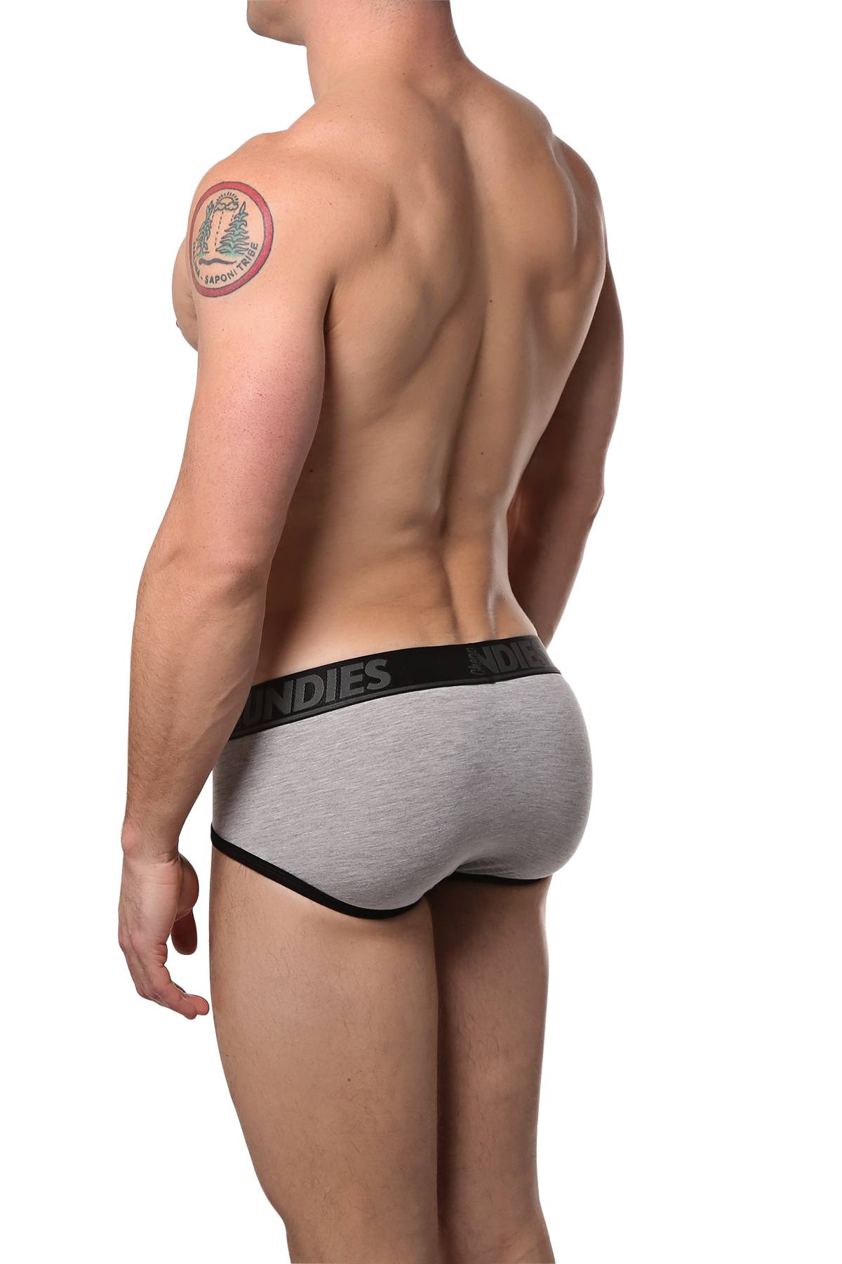 CheapUndies Heather Touch Brief