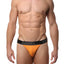 CheapUndies Orange Mesh Bikini Brief