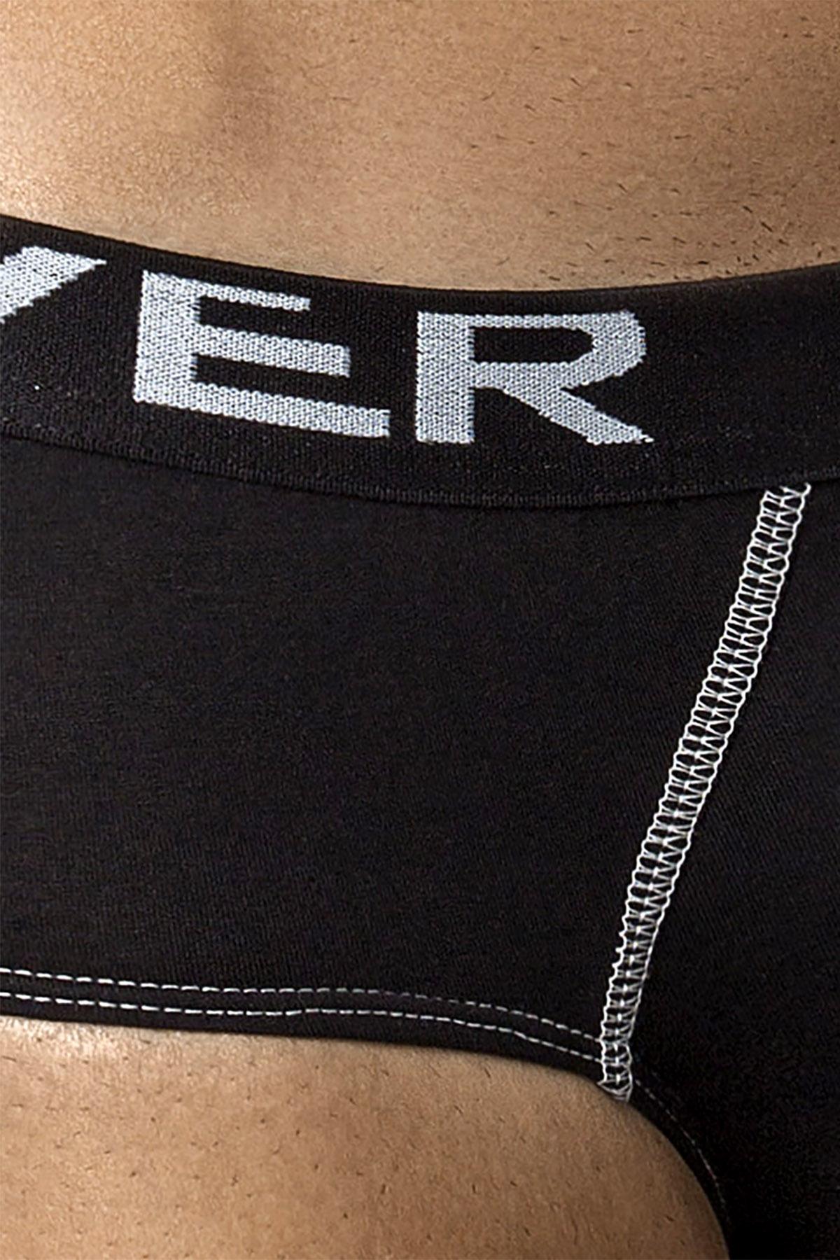 Clever Black Polite Latin Brief