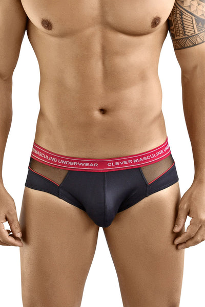 Clever Black/Red Nectar Piping Brief