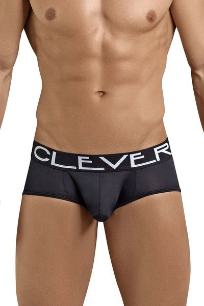 Clever Black Sophisticated Piping Brief