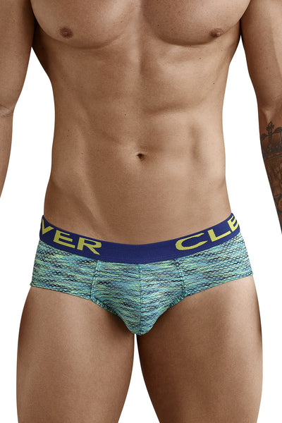 Clever Green/Navy Briton Classic Brief