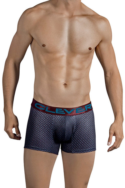 Clever Grey Diamond Boxer Brief