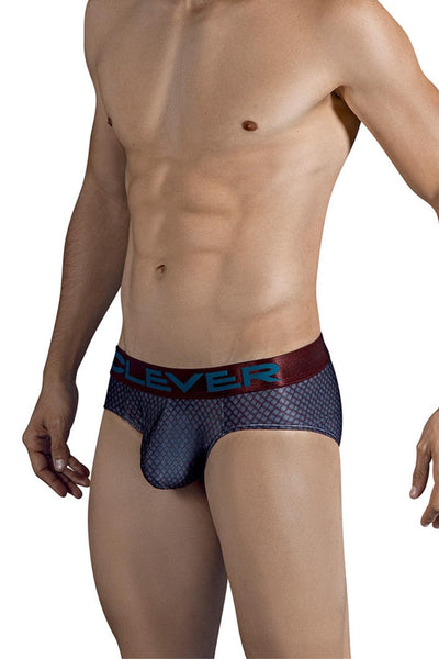 Clever Grey Diamond Latin Brief