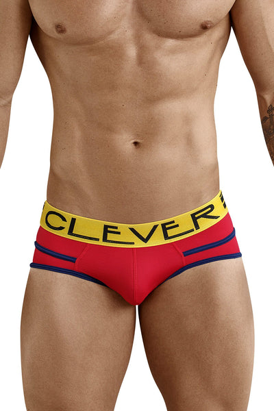 Clever Red Czech Piping Brief