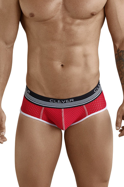 Clever Red Danish Piping Jock-Thong