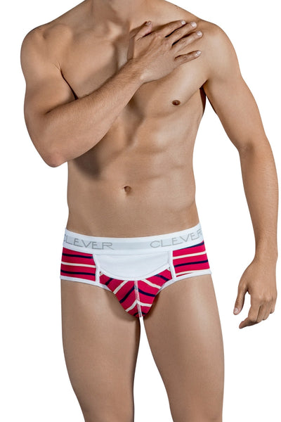 Clever Red Wine Piping Brief