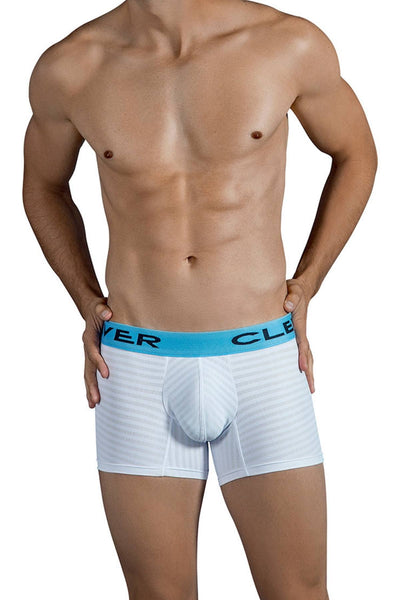 Clever White Zebra Boxer Brief