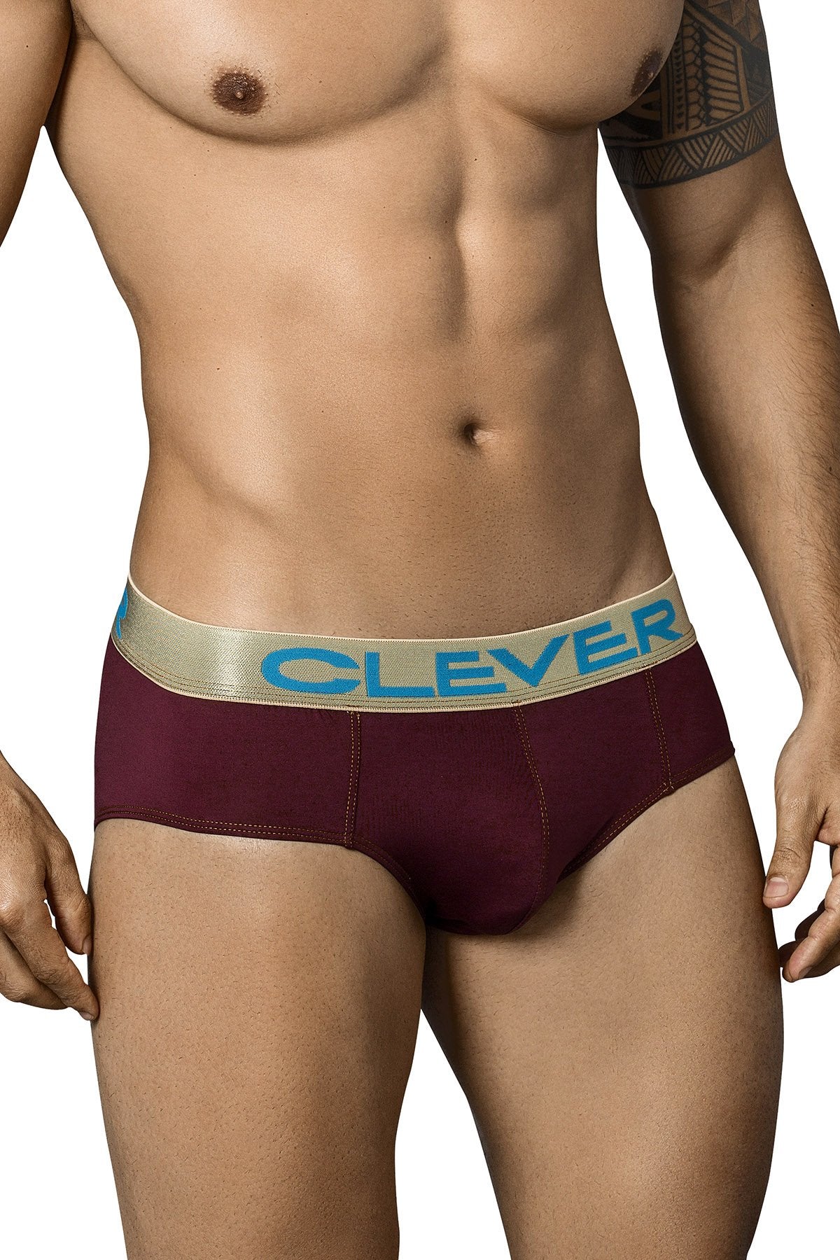 Clever Wine/Gold Rhapsody Latin Brief