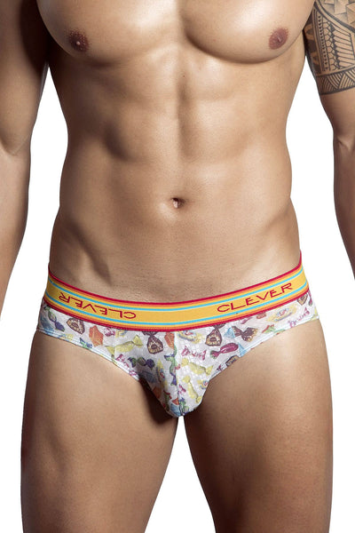 Clever Yellow/Multi Limited Edition Candy Latin Brief