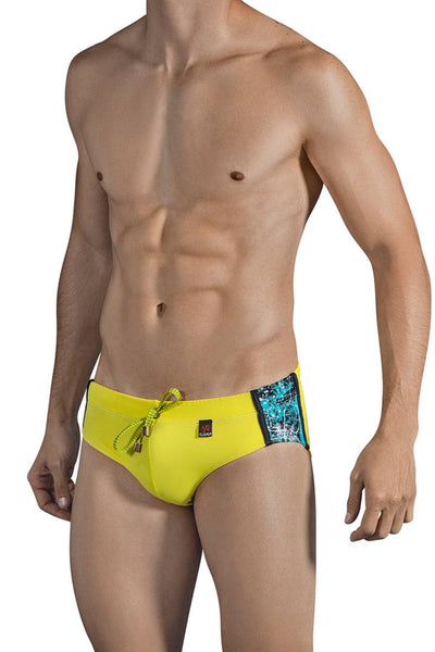 Clever Yellow Ocean Swim Brief