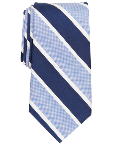 Club Room Brewer Classic Stripe Tie Blue