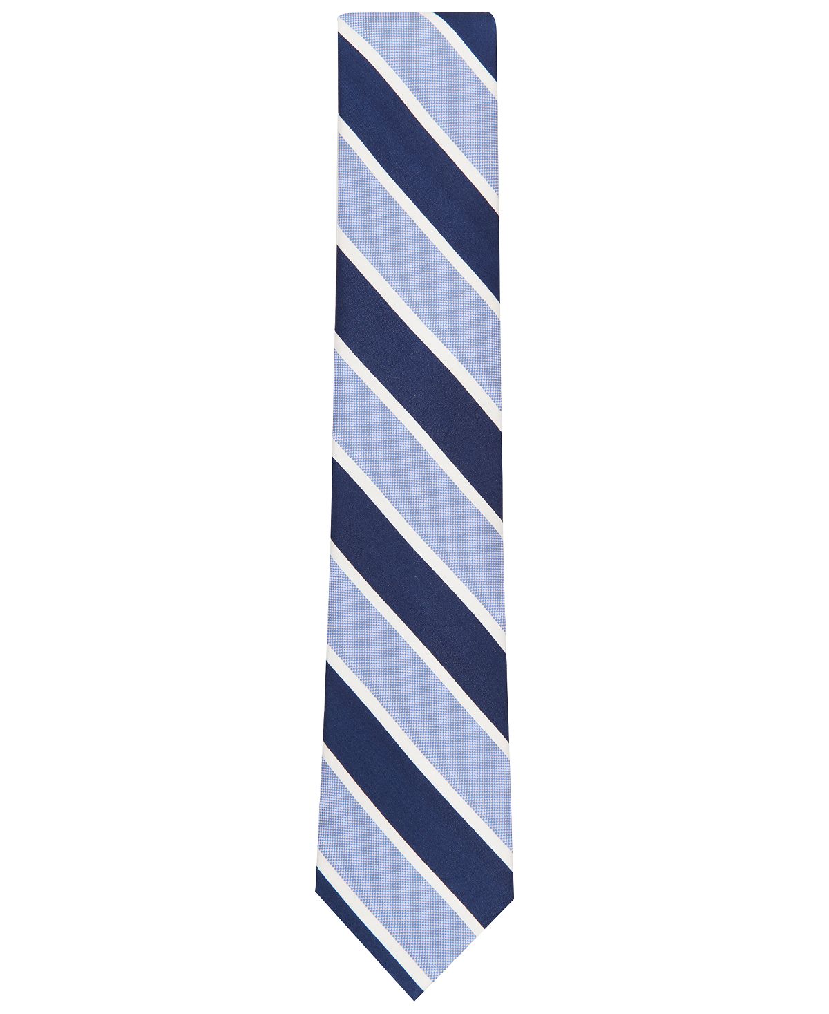 Club Room Brewer Classic Stripe Tie Blue