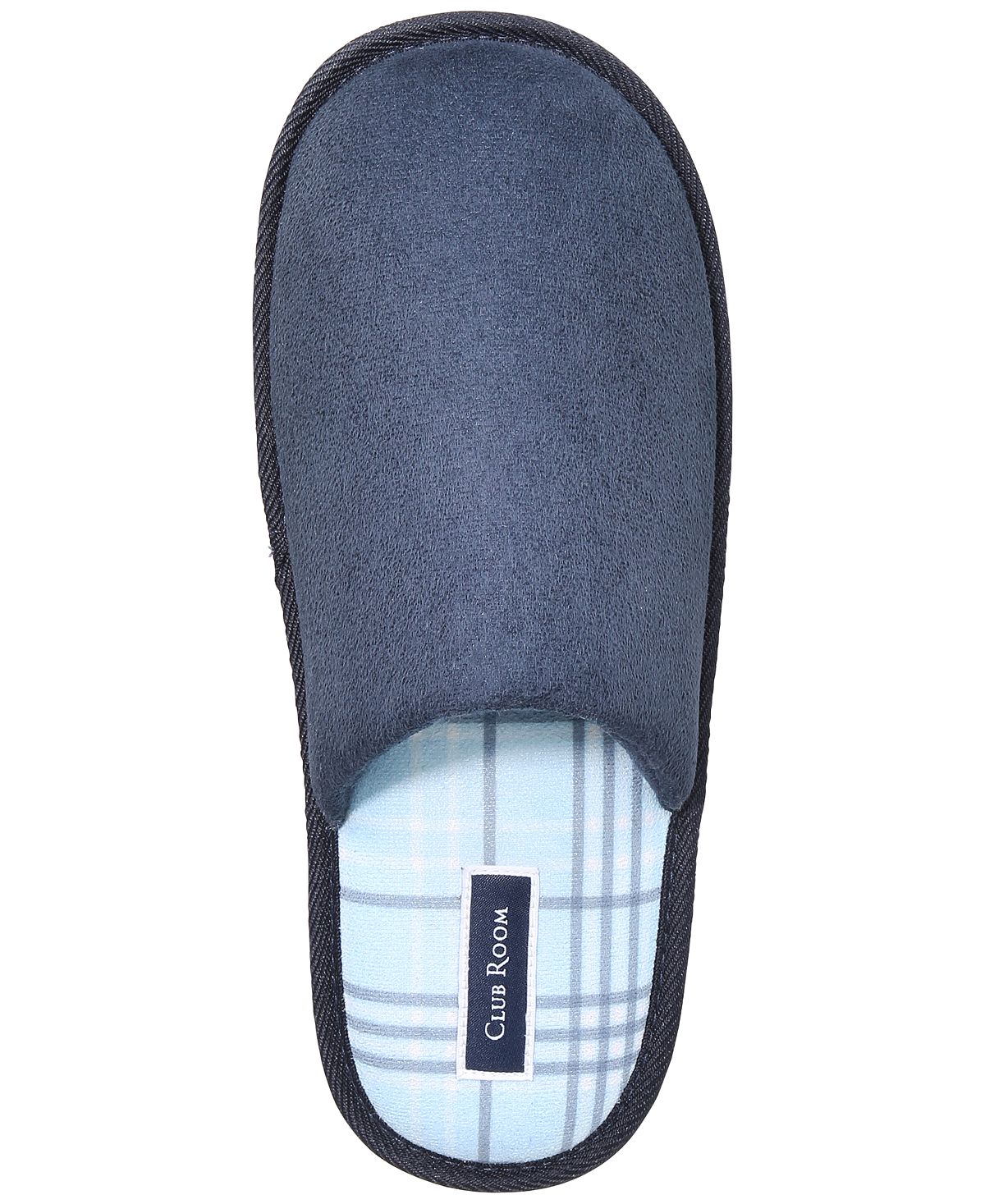 Club Room Mule Slippers Navy