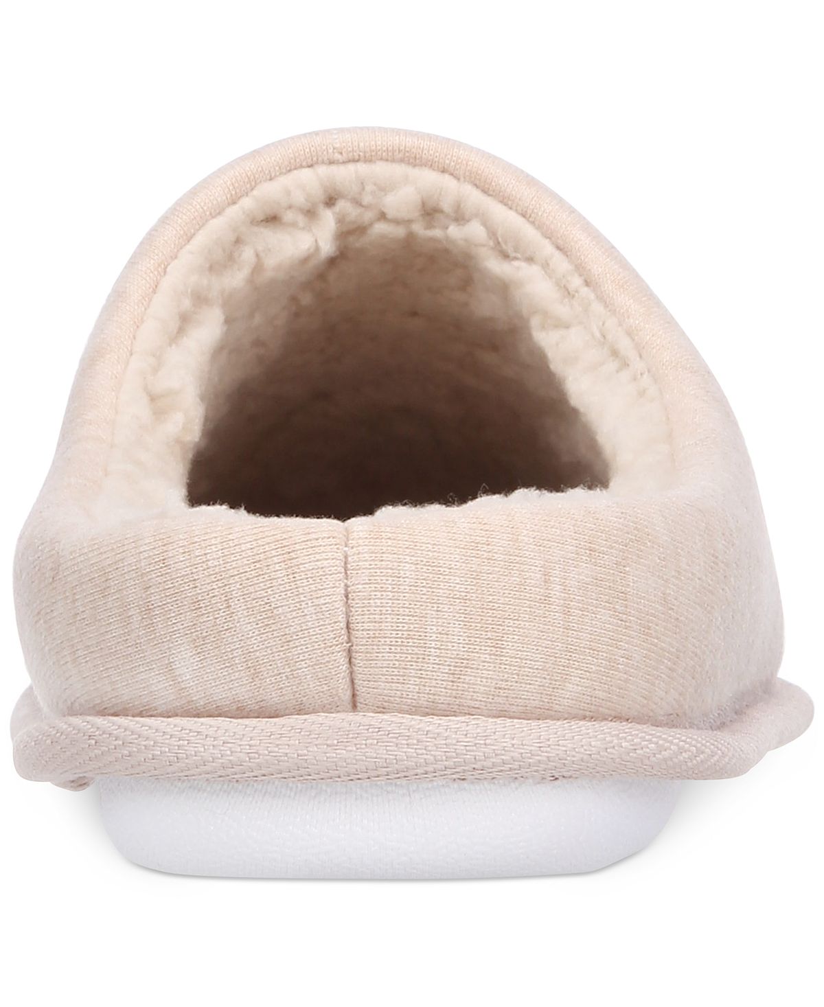 Club Room Sled Dog Slippers Beige