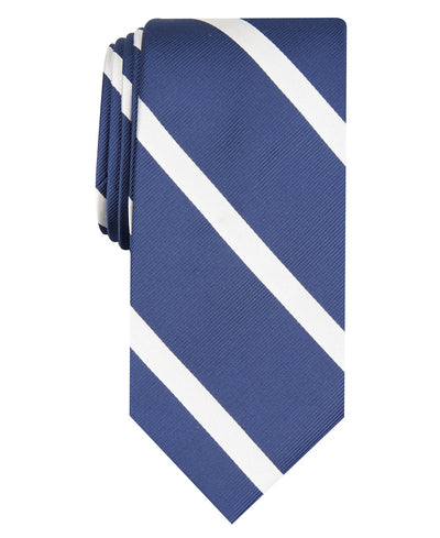 Club Room Stripe Tie Navy