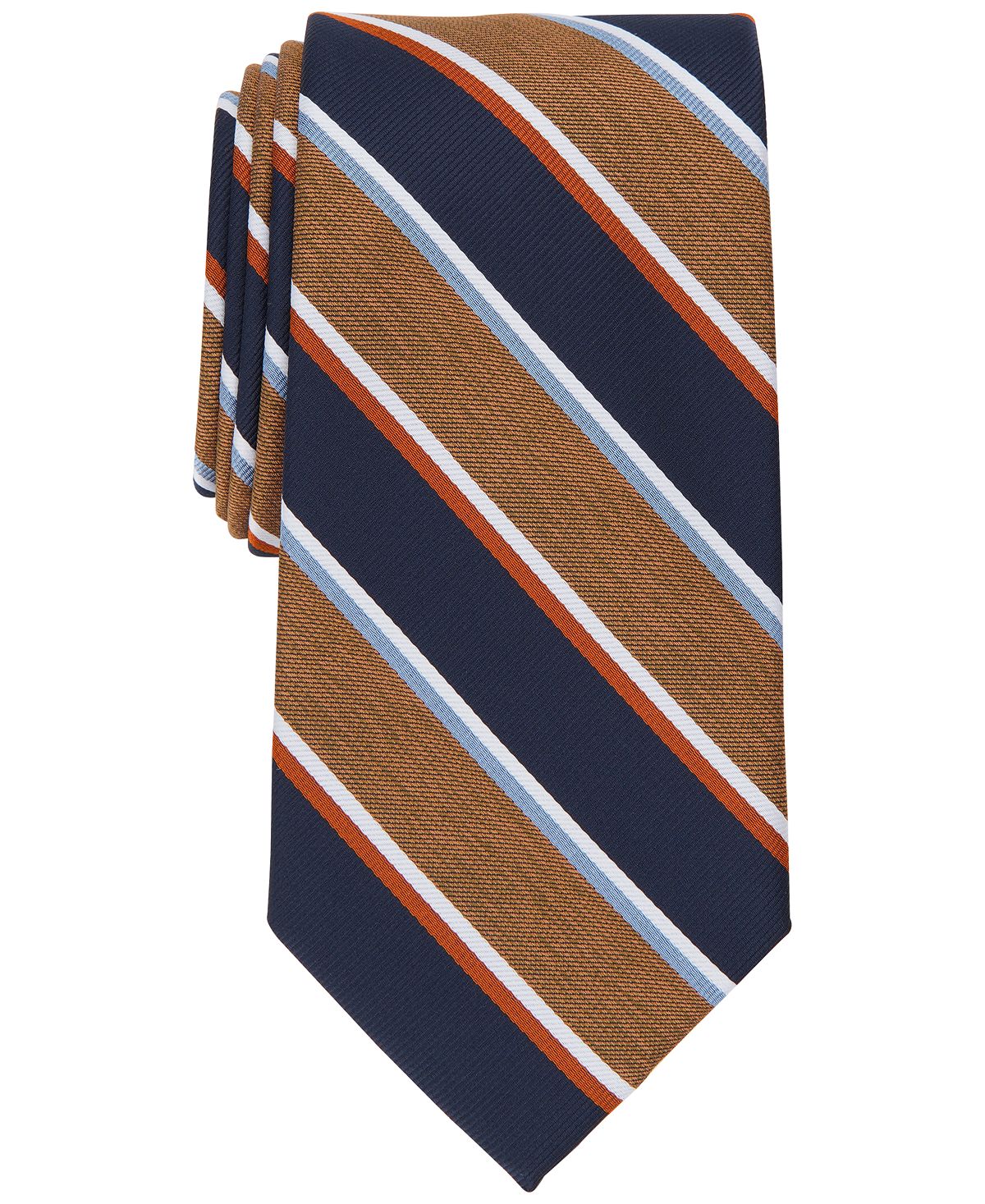 Club Room Stripe Tie Taupe