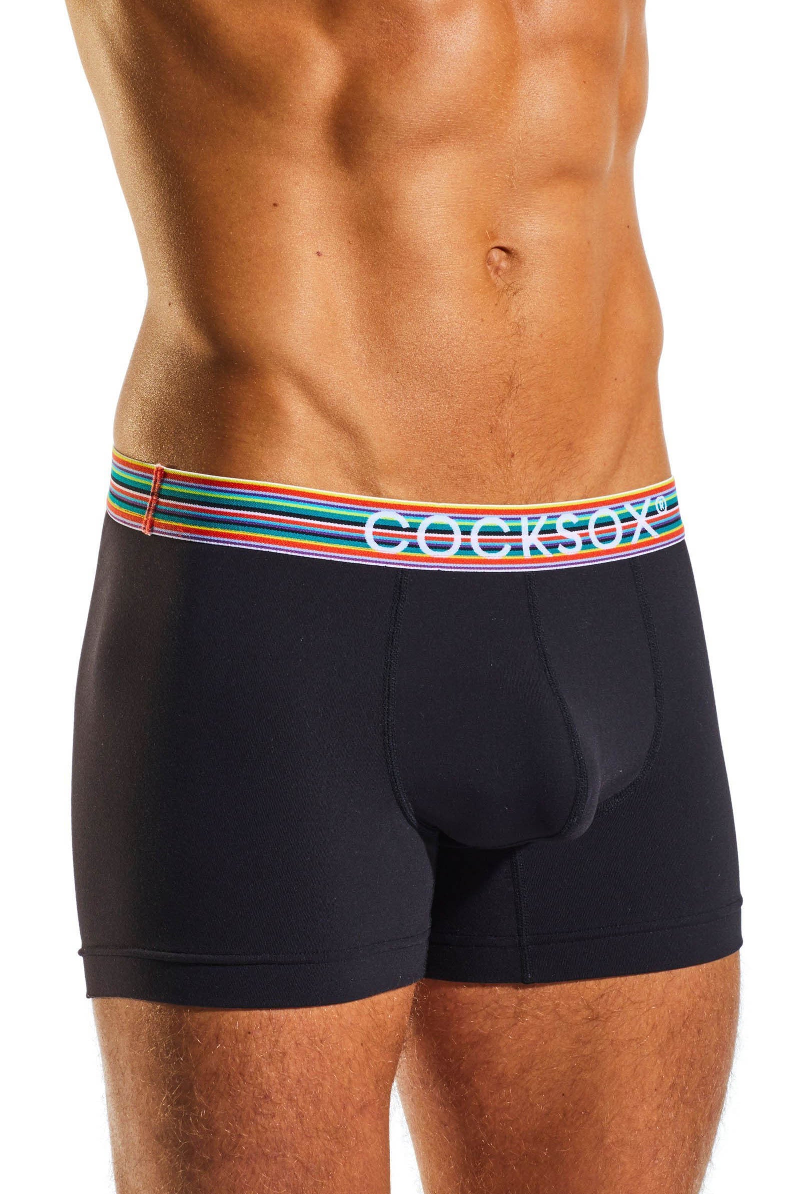 Cocksox Jet Black Cx12 Boxer Brief Cheapundies