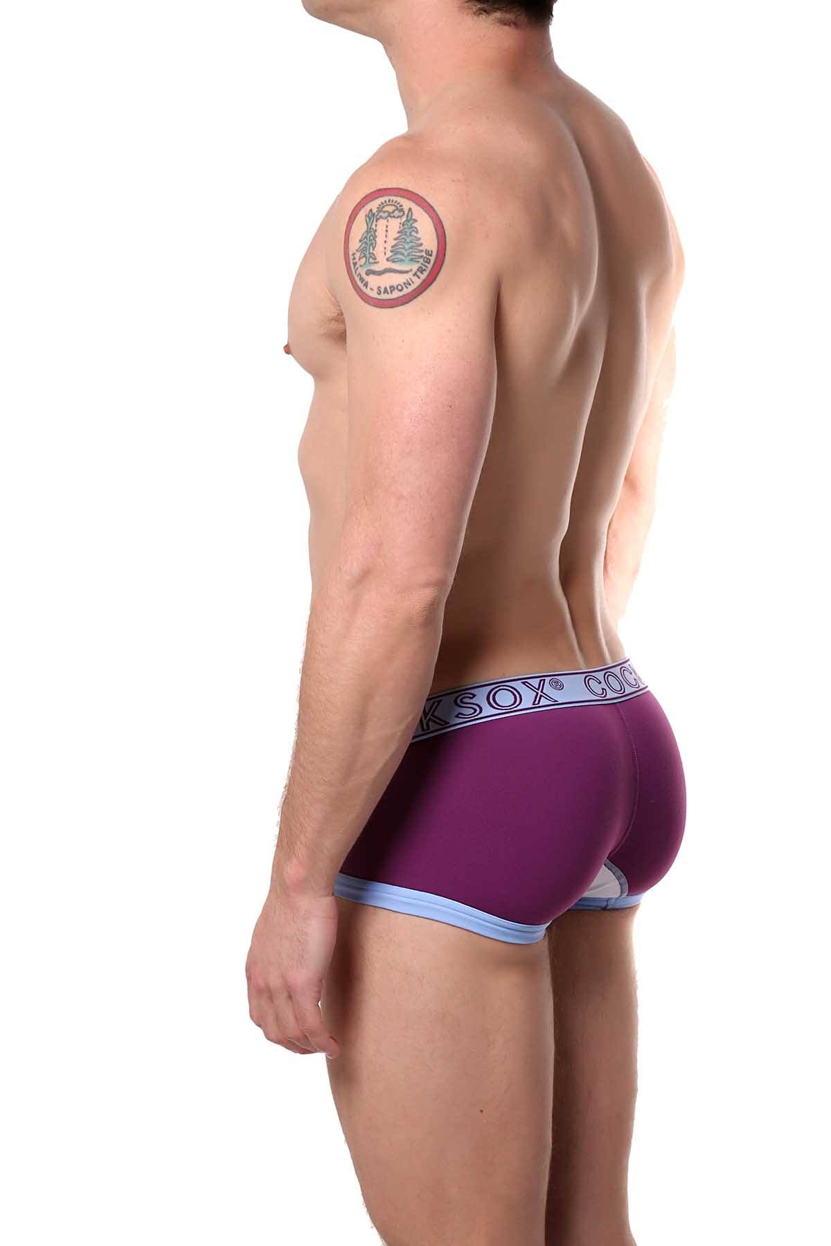 Cocksox Luscious Purple Contour Pouch Trunk Cheapundies