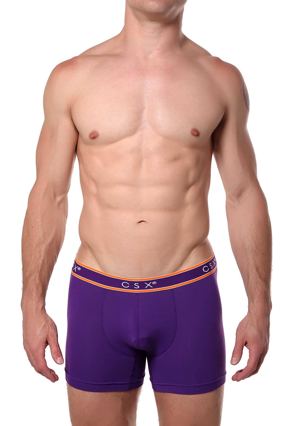 Cocksox Purple Funk Contour Pouch Boxer Brief