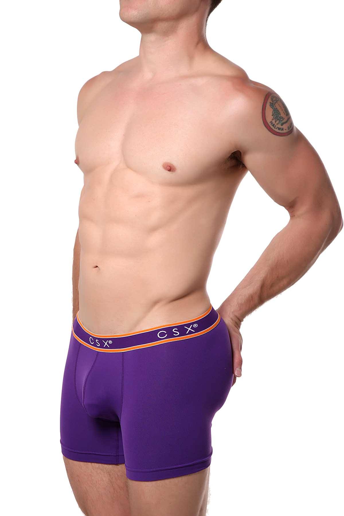 Cocksox Purple Funk Contour Pouch Boxer Brief