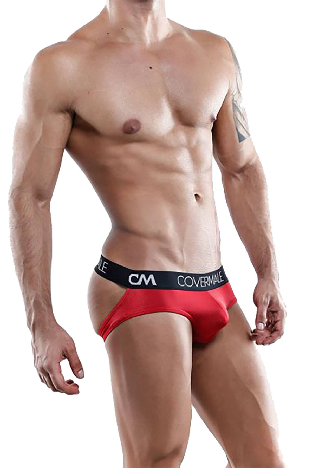 Cover Male Red Sack-Lifting Jock