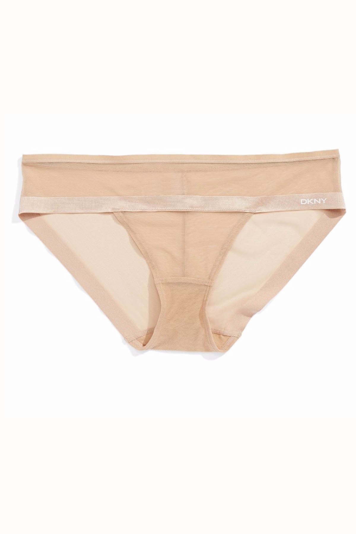 DKNY Beige Modern Lights Mesh Hipster Brief