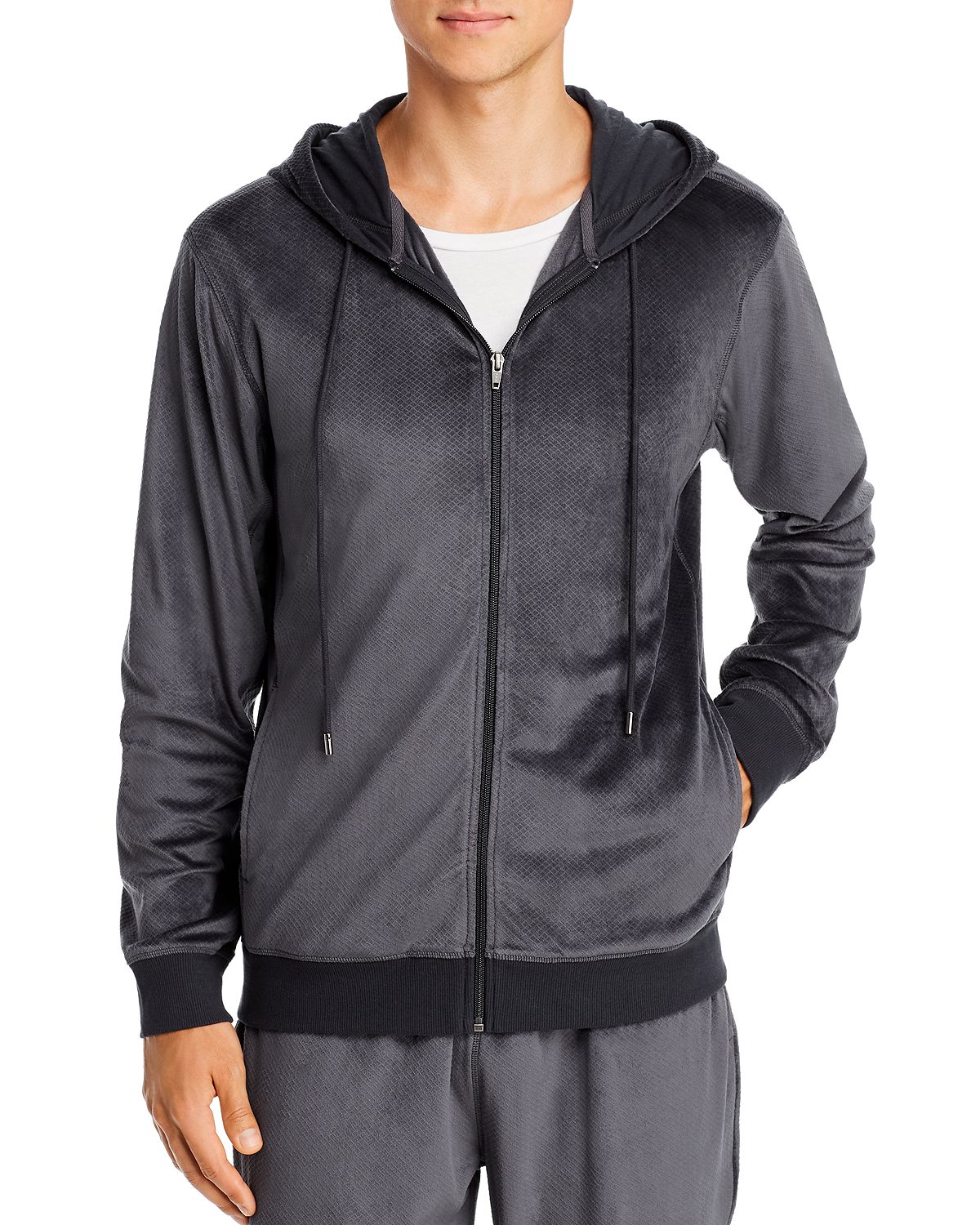 Daniel Buchler Full-zip Hoodie Black